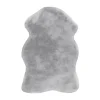 Hochflorteppich „Rabbit Sheepskin 200“, grau/blau