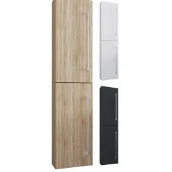 Hochschrank VCB 6" große Tür weiß