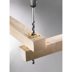 Holzbalkenbohrer CV-Stahl 16/400 mm Tasche