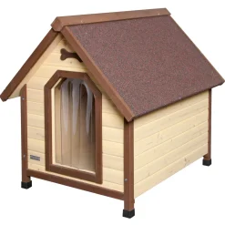 Hundehütte 4-Seasons 100 x 83 x 94 cm braun