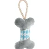Hundespielzeug Salima Knochen grau 29 cm