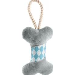 Hundespielzeug Salima Knochen grau 29 cm