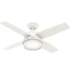 Hunter Fan Hunter Deckenenventilator Dante 112 cm weiß