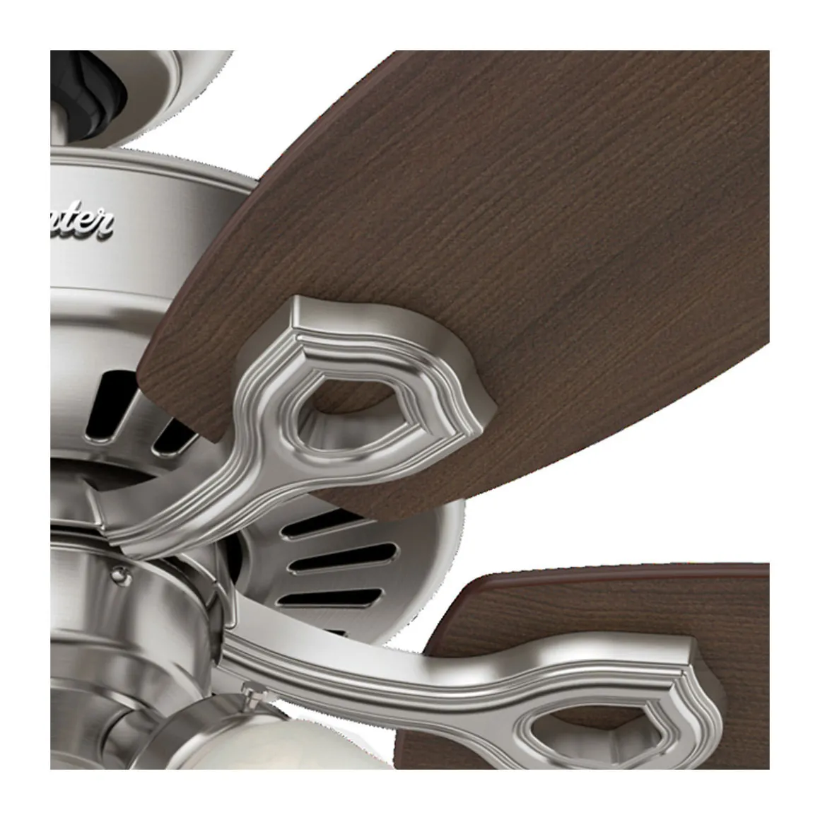 Hunter Fan Hunter Deckenenventilator Builder Plus 132 cm Nickel gebürstet