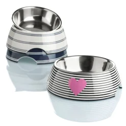 Hunter Melamin-Napf Biri weiß-schwarz 160 ml