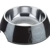 Hunter Melamin-Napf Burgos schwarz-grau 160 ml