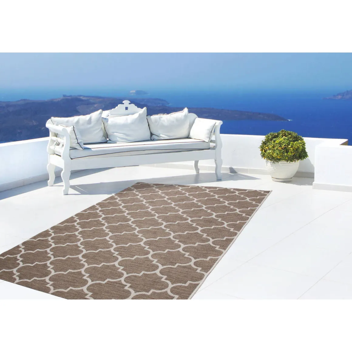 In- und Outdoor-Teppich „Indonesia - Batu“, beige
