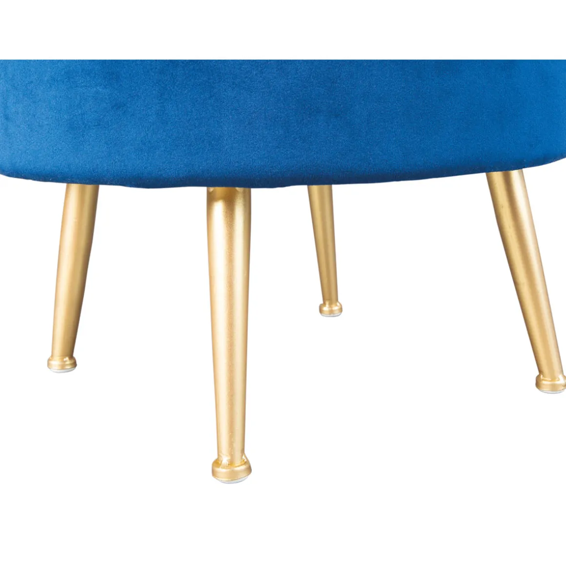 Inter Link Hocker „Willandra“, blau, 41x38x41 cm