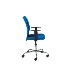 Inter Link Kinder-Drehstuhl „Donny“, blau, 48x99x55 cm