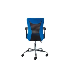 Inter Link Kinder-Drehstuhl „Donny“, blau, 48x99x55 cm