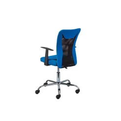 Inter Link Kinder-Drehstuhl „Donny“, blau, 48x99x55 cm