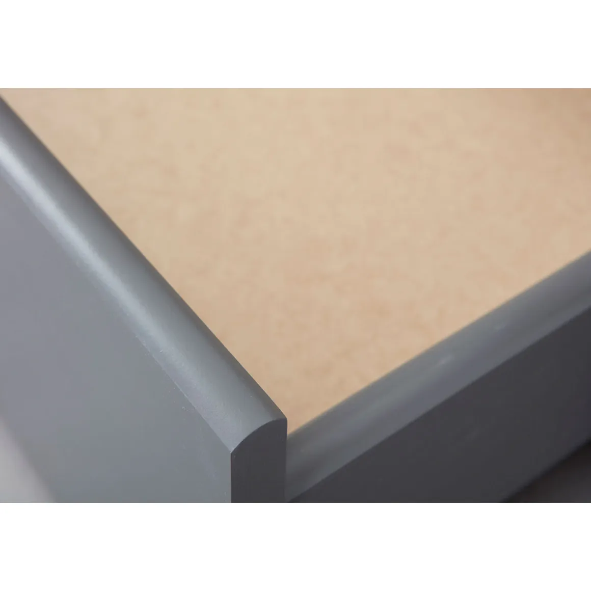 Inter Link Sofabett „Malte“, 90x200 cm, grau, inkl. Funktions-Schublade