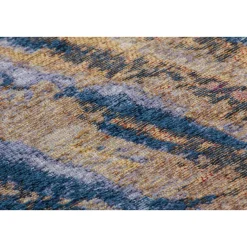 Jacquard-Teppich „Blaze 300“, beige/blau