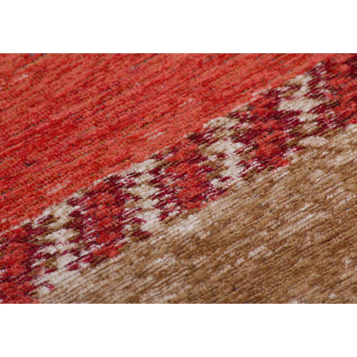 Jacquard-Teppich Blaze 200 multi/rot