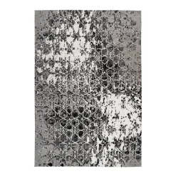 Jacquard-Teppich „Iglesia 100“, grau