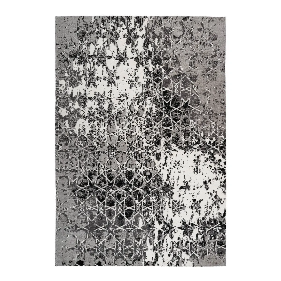 Jacquard-Teppich „Iglesia 100“, grau