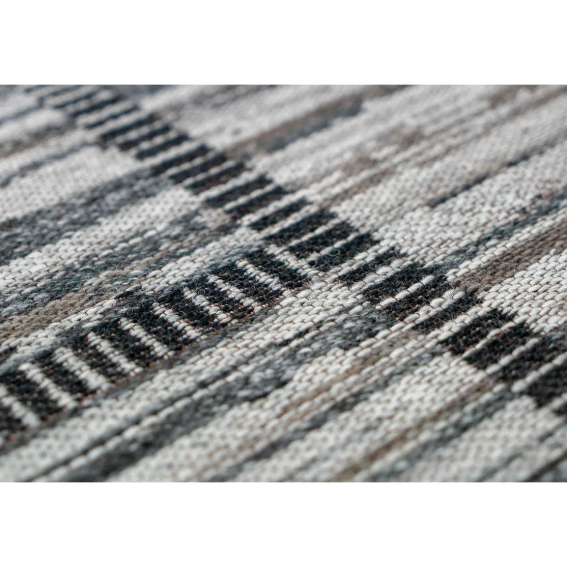 Jacquard-Teppich Phoenix 112 natur/grau