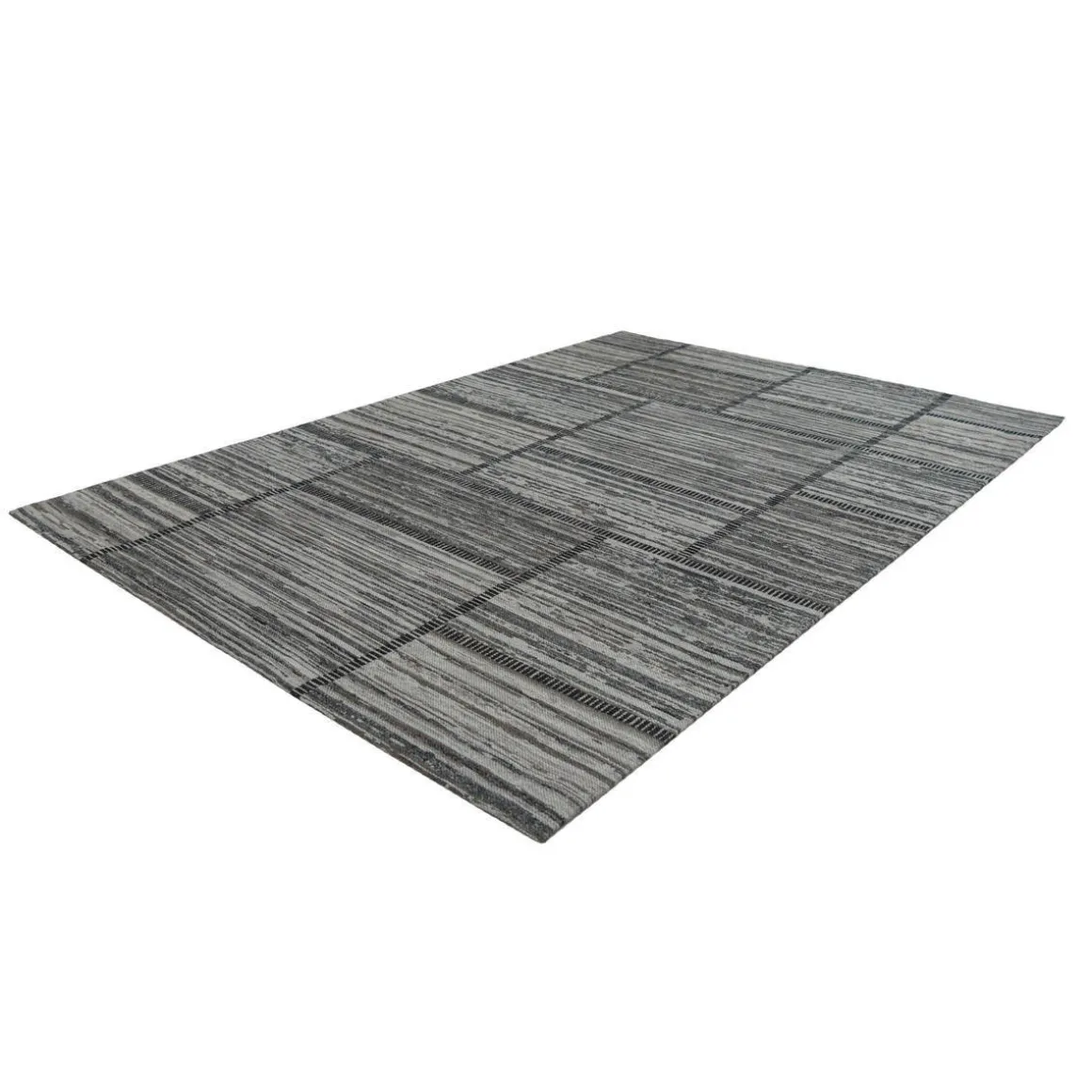 Jacquard-Teppich Phoenix 112 natur/grau