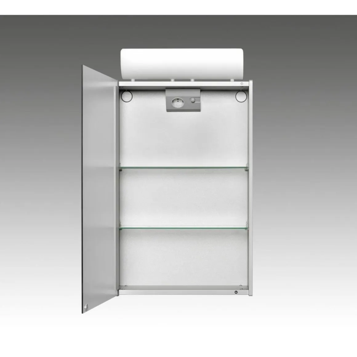 Jokey LED-Spiegelschrank Single Alu aluminium