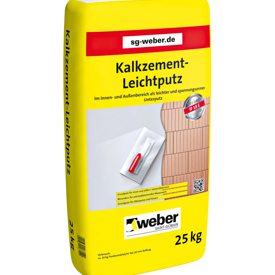 Kalk-Zement-Putz leicht IP18 25 kg