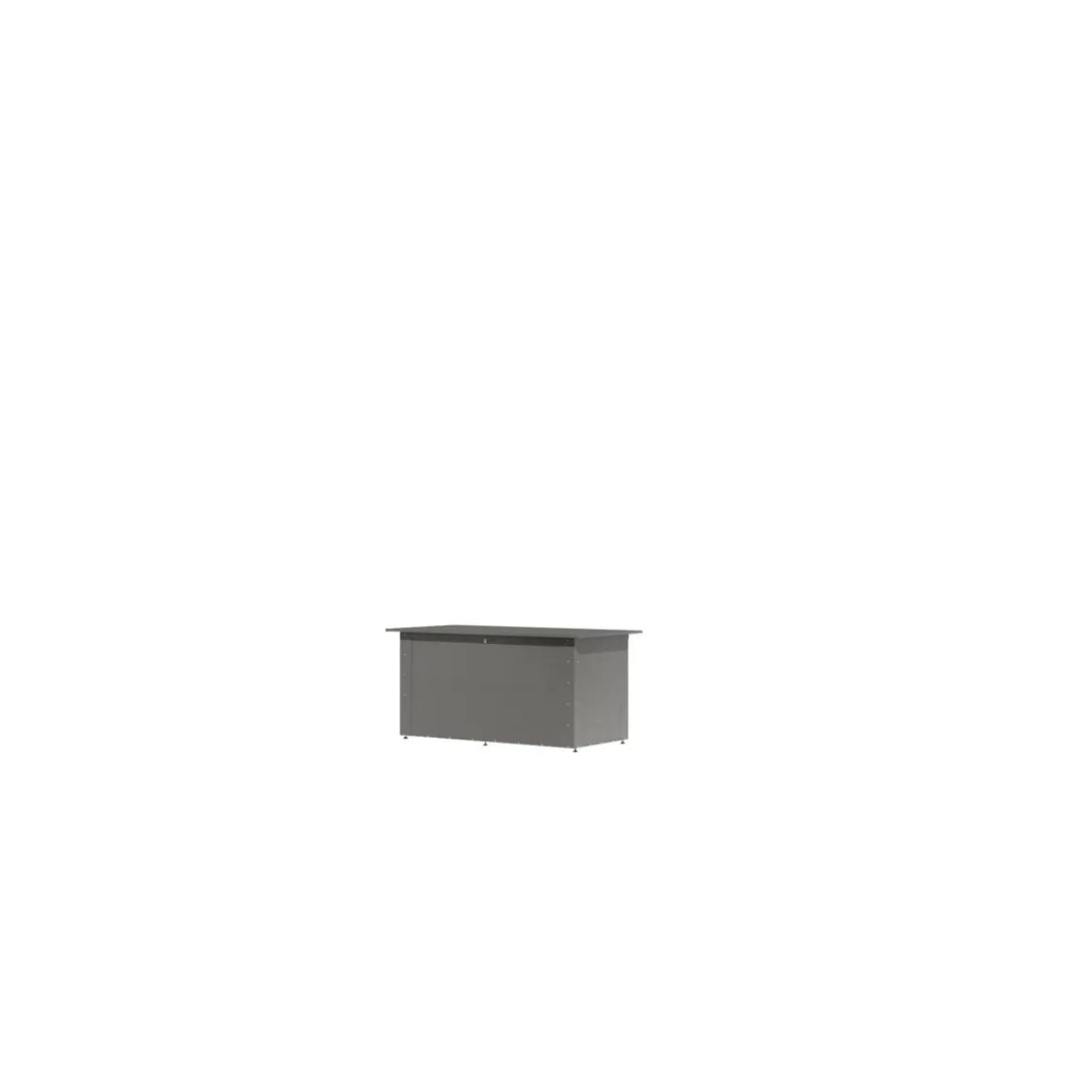 Karibu Metallbox "Himalia 1" graualuminium