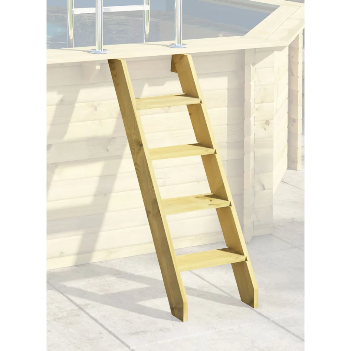 Karibu Pool Größe 1 44 mm inkl Terrasse