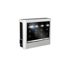 Karibu Sauna-Biokombiofen 9 kW inkl Steuergerät silber