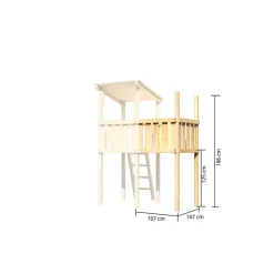 Karibu Spielturm Frieda