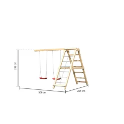 Karibu Spielturm Frieda