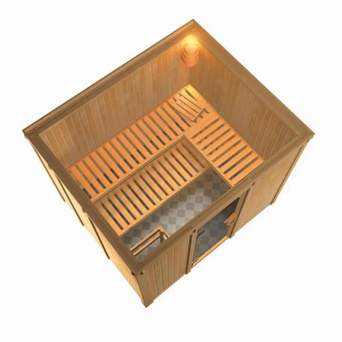 Karibu Systemsauna Gobin 68 mm