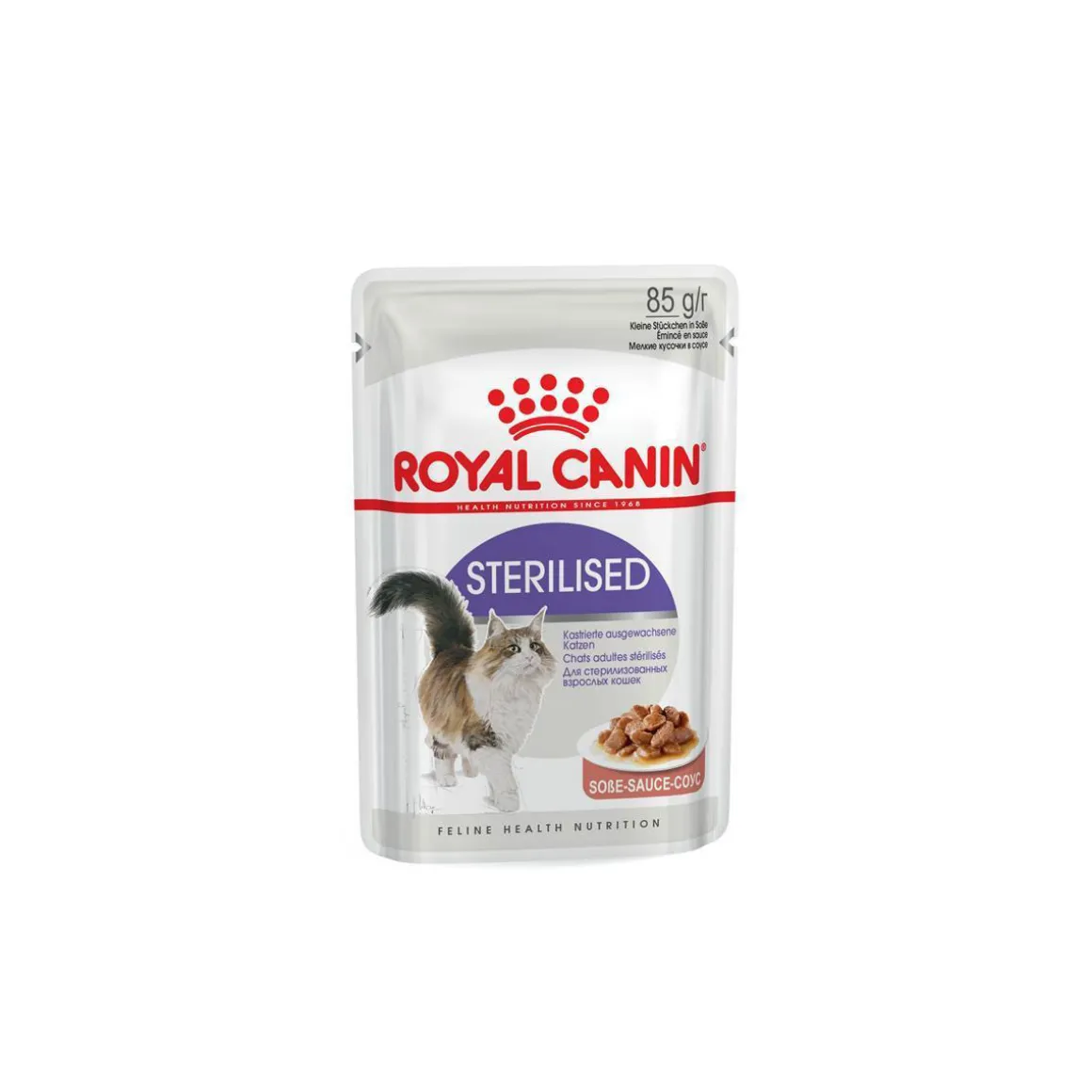 Katzenfutter Frischebeutel Sterilised in Soße 85g