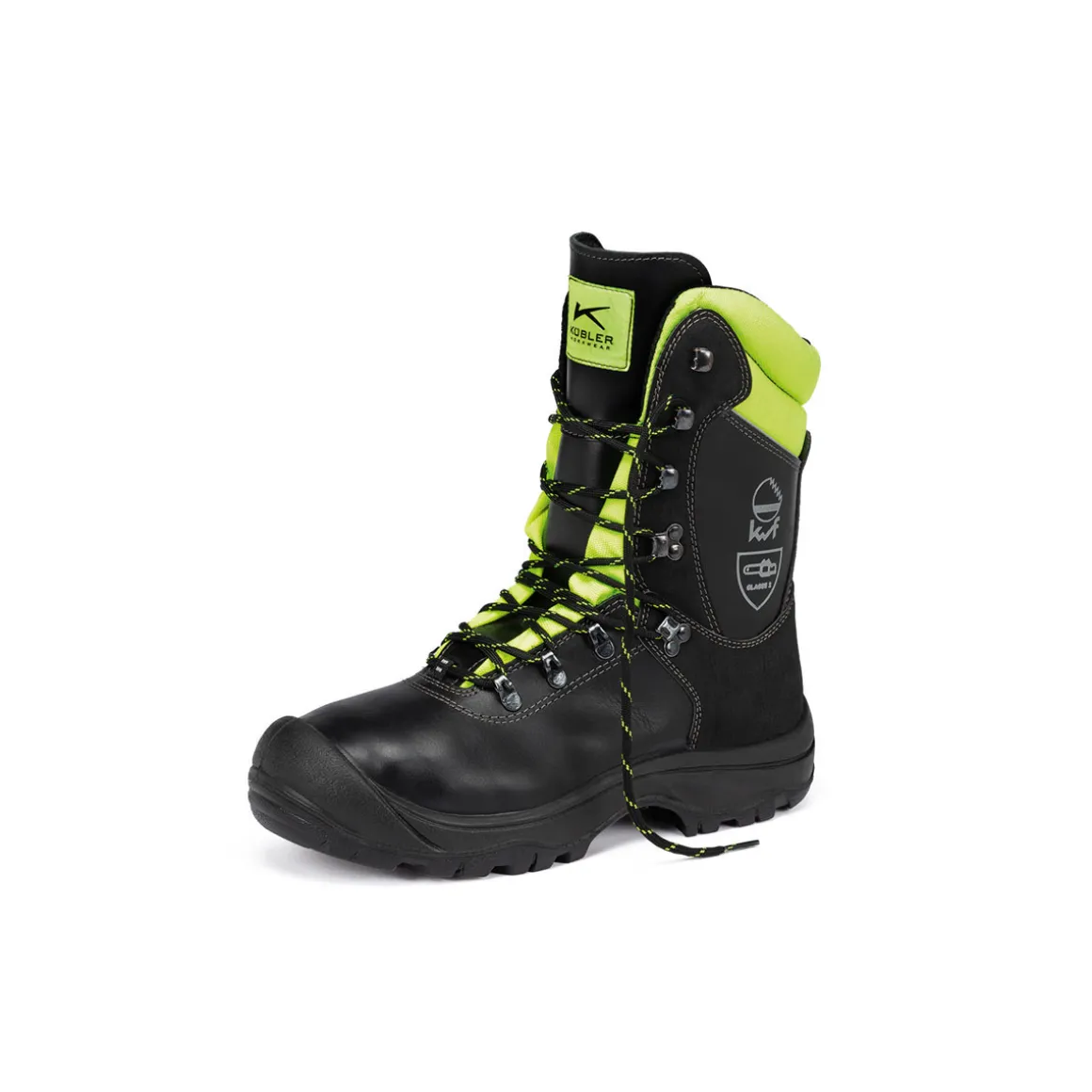 Kübler Sicherheitsstiefel schwarz Größe 44