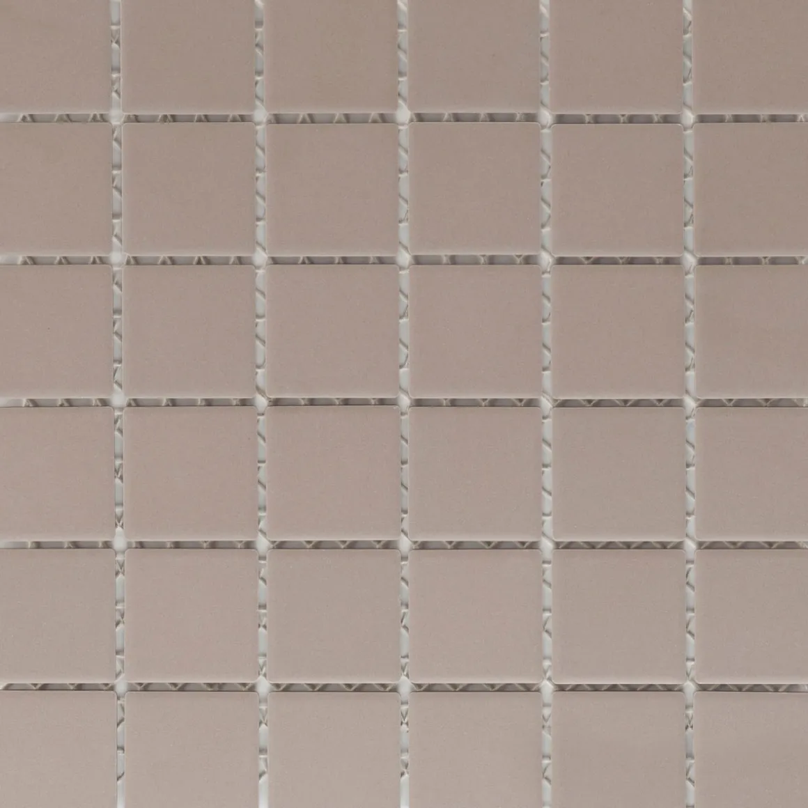Keramisches Mosaik Antislip Hellgrau unglasiert 30,6 x 30,6 cm