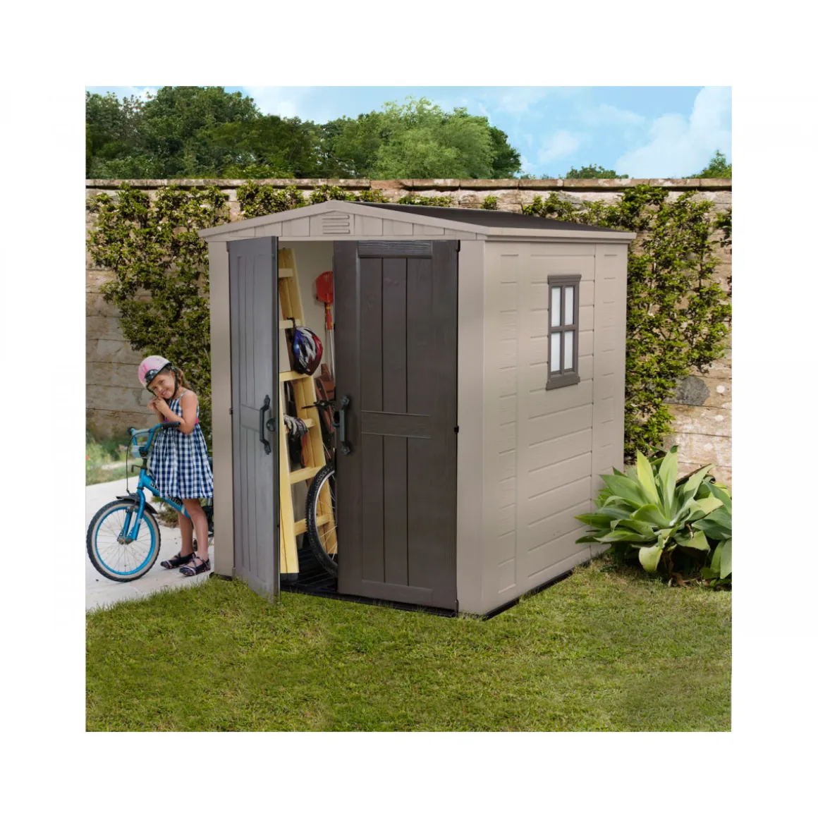 Keter Kunststoffgerätehaus Factor 6 x 6