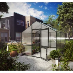 KGT Gewächshaus Lilie III 9,6m² schwarz