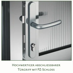 KGT Gewächshaus Rose II 5m² schwarz