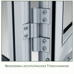 KGT Gewächshaus Rose II 5m² schwarz