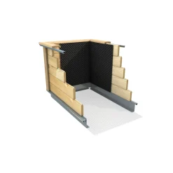 KGT Holz-Hochbeet Woody 130 131 x 79 x 99 cm