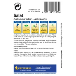 Kiepenkerl Salat Australischer gelber