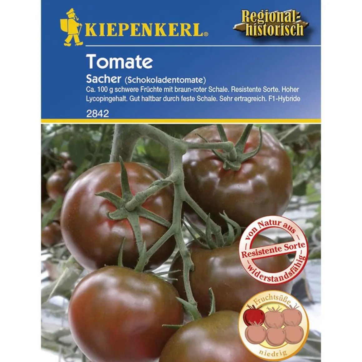 Kiepenkerl Schokoladen-Tomaten Sacher F1 Profi-Line