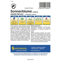 Kiepenkerl Sonnenblume Merida Bicolor