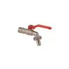 Kirchhoff Kugel-Auslaufhahn 3/4" AG x 3/4" matt verchromt
