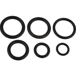 Kirchhoff O-Ring Gummi für Grohe-Oberteil 3/8"/½ 6 Stück
