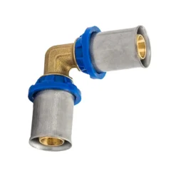 Kirchhoff Verbindungswinkel 90 Pressfitting für Mehrschicht-Verbundrohr 26 mm