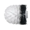Kleine Wolke Ersatz-WC-Bürstenkopf schwarz-weiß 8,2 x 9,9 cm