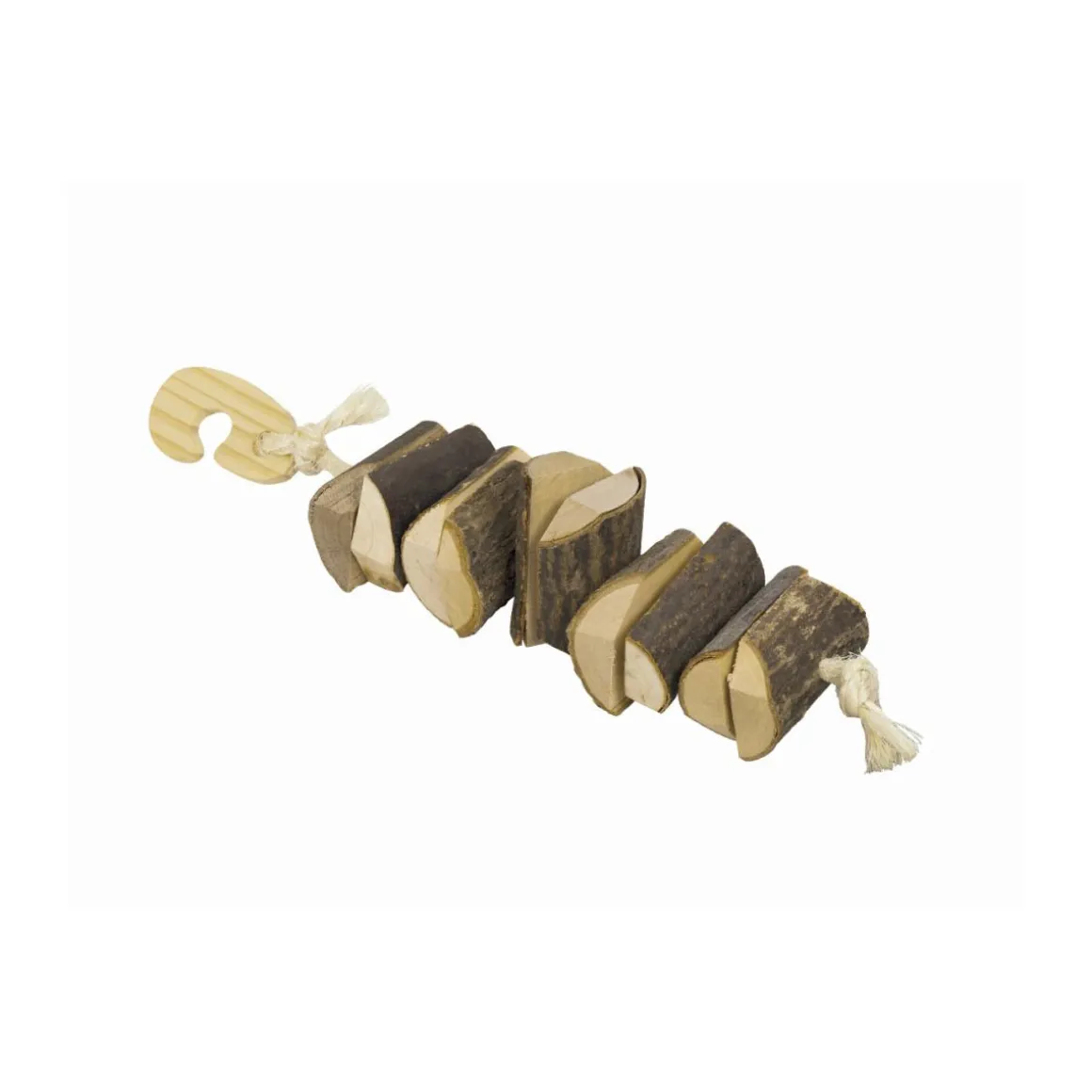 Knabber Holzkette 25 cm