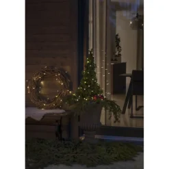 Konstsmide LED Lichterkette mit Lichtsensor und Timer