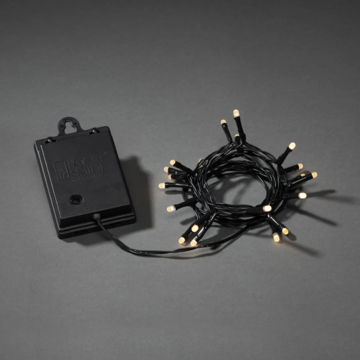 Konstsmide LED Lichterkette mit Lichtsensor und Timer