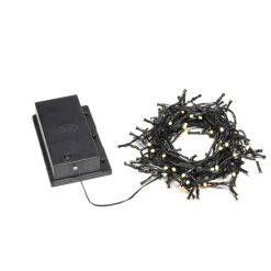 Konstsmide LED Lichterkette mit Lichtsensor und Timer
