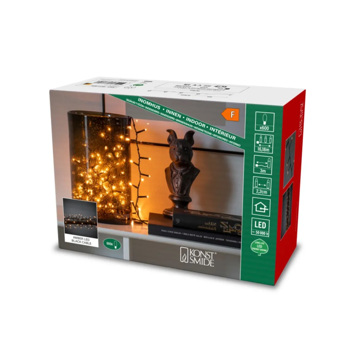 Konstsmide Micro LED Compactlights 600 Dioden
